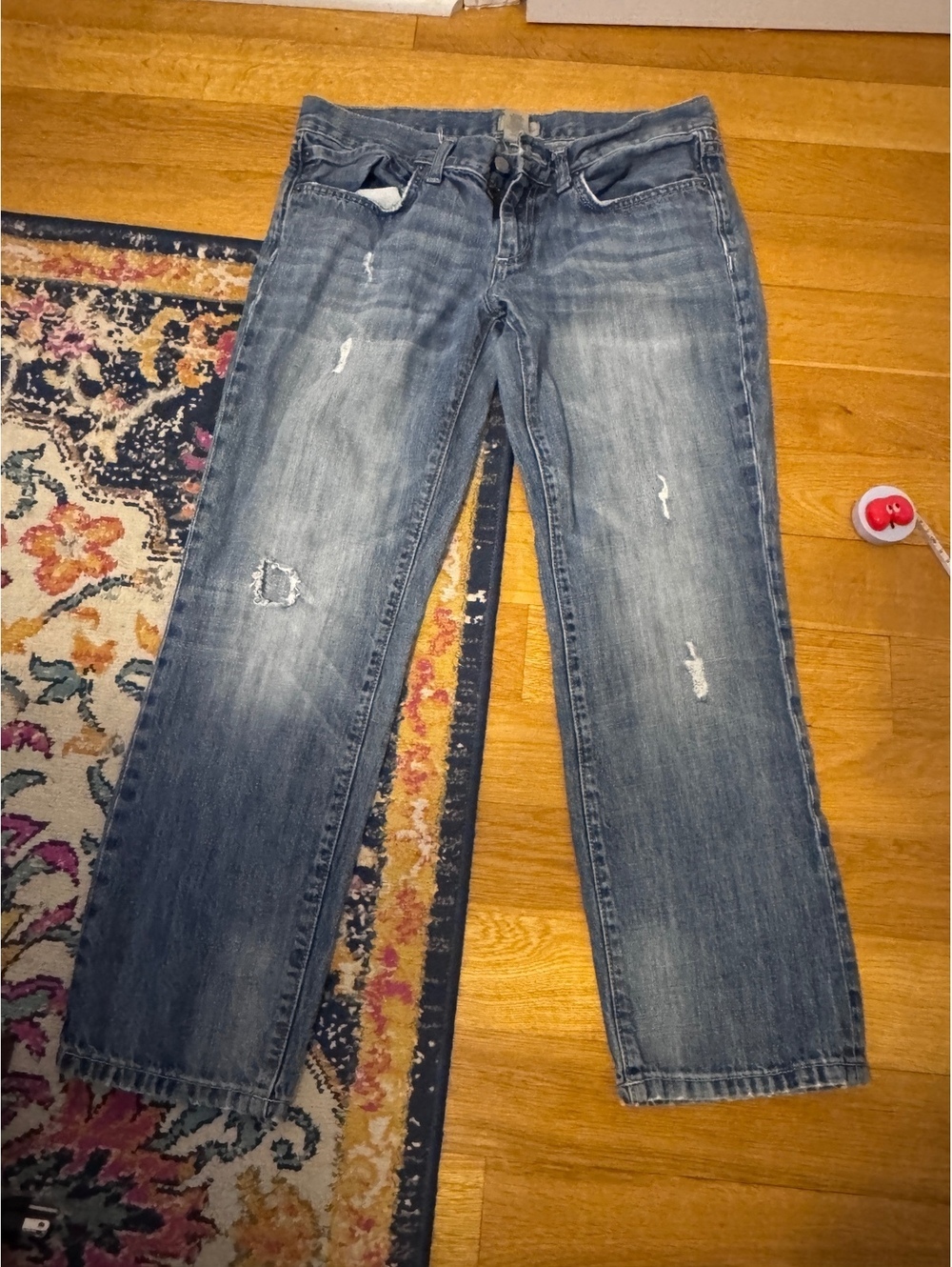 GAP slim boyfriend 100% cotton jeans